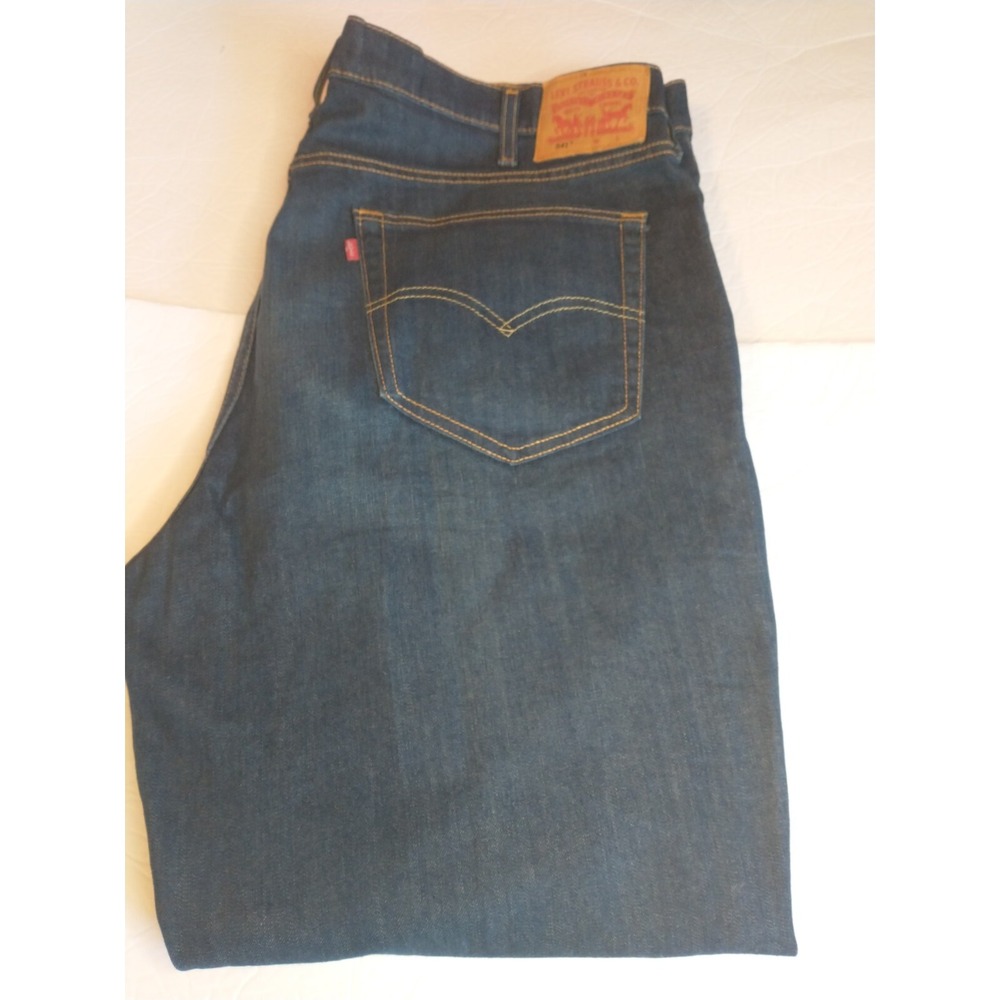 LEVI'S 541 mens SZ 44 x‎ 30.5  dark wash  denim Dark Blue jeans